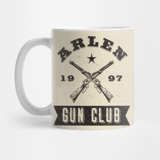 Arlen Gun Club (Black) Mug